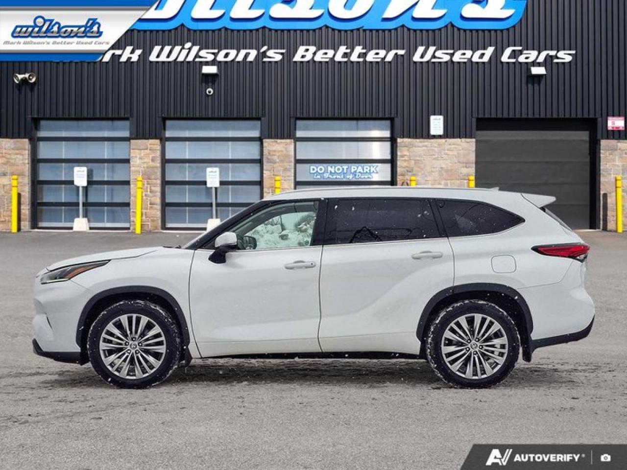 2022 Toyota Highlander Platinum | HUD | 360 Camera | Leather | Nav | Sunroof | JBL | Cooled + Heated Seats | and Much More! Photo