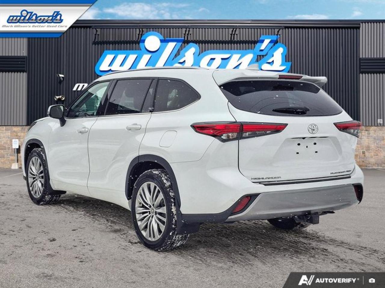 2022 Toyota Highlander Platinum | HUD | 360 Camera | Leather | Nav | Sunroof | JBL | Cooled + Heated Seats | and Much More! Photo