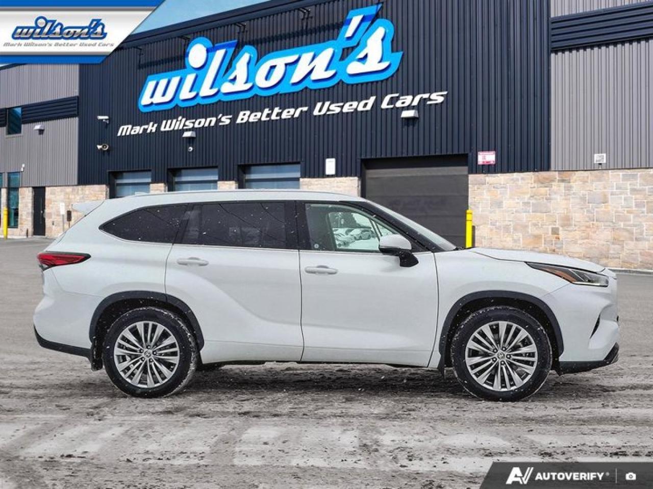 2022 Toyota Highlander Platinum | HUD | 360 Camera | Leather | Nav | Sunroof | JBL | Cooled + Heated Seats | and Much More! Photo