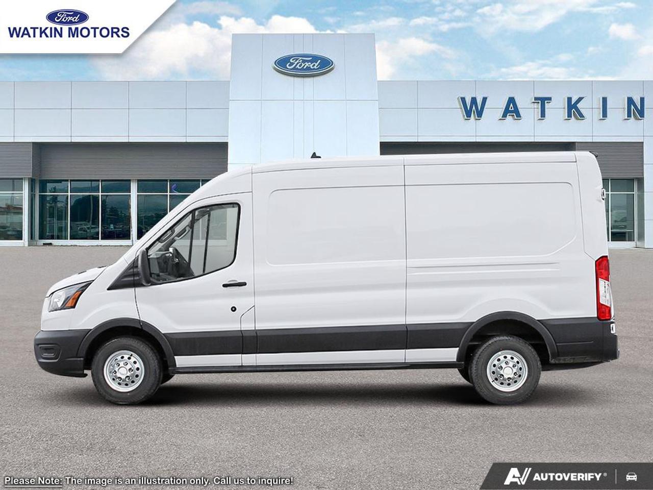 2026 Ford Transit Cargo Van T-250 148" MED RF 9070 GVWR AWD Photo2