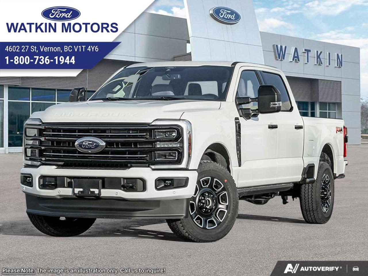 New 2026 Ford F-350 Platinum for sale in Vernon, BC