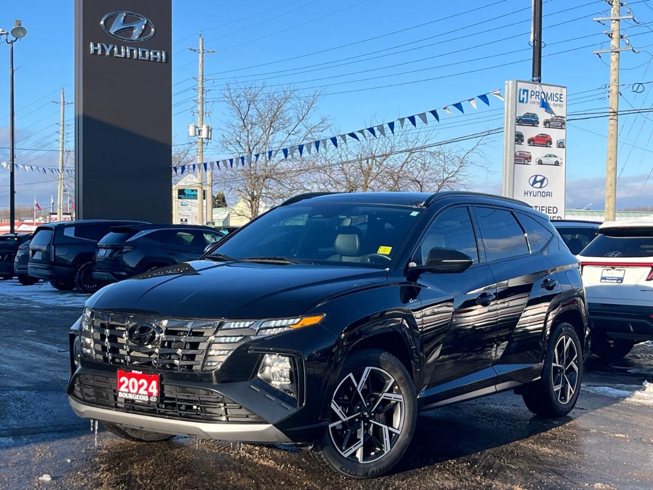 Used 2024 Hyundai Tucson Hybrid N-Line AWD for sale in Midland, ON