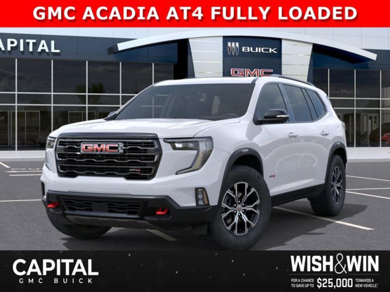 New 2026 GMC Acadia AT4 AWD for sale in Edmonton, AB