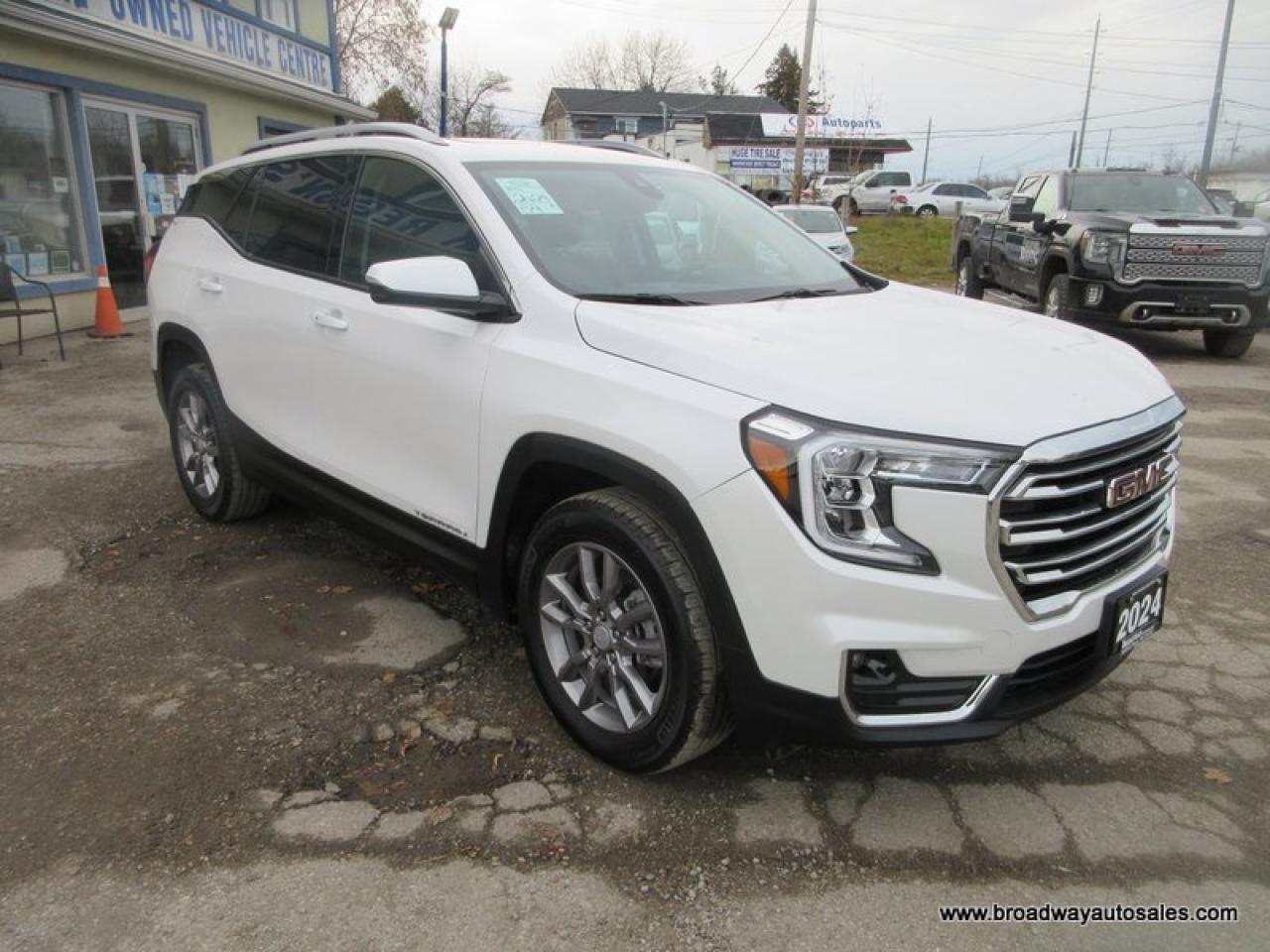 2024 GMC Terrain ALL-WHEEL DRIVE SLT-PACKAGE 5 PASSENGER 1.5L - TURBO.. NAVIGATION.. PANORAMIC SUNROOF.. LEATHER.. HEATED SEATS & WHEEL.. BACK-UP CAMERA.. Photo