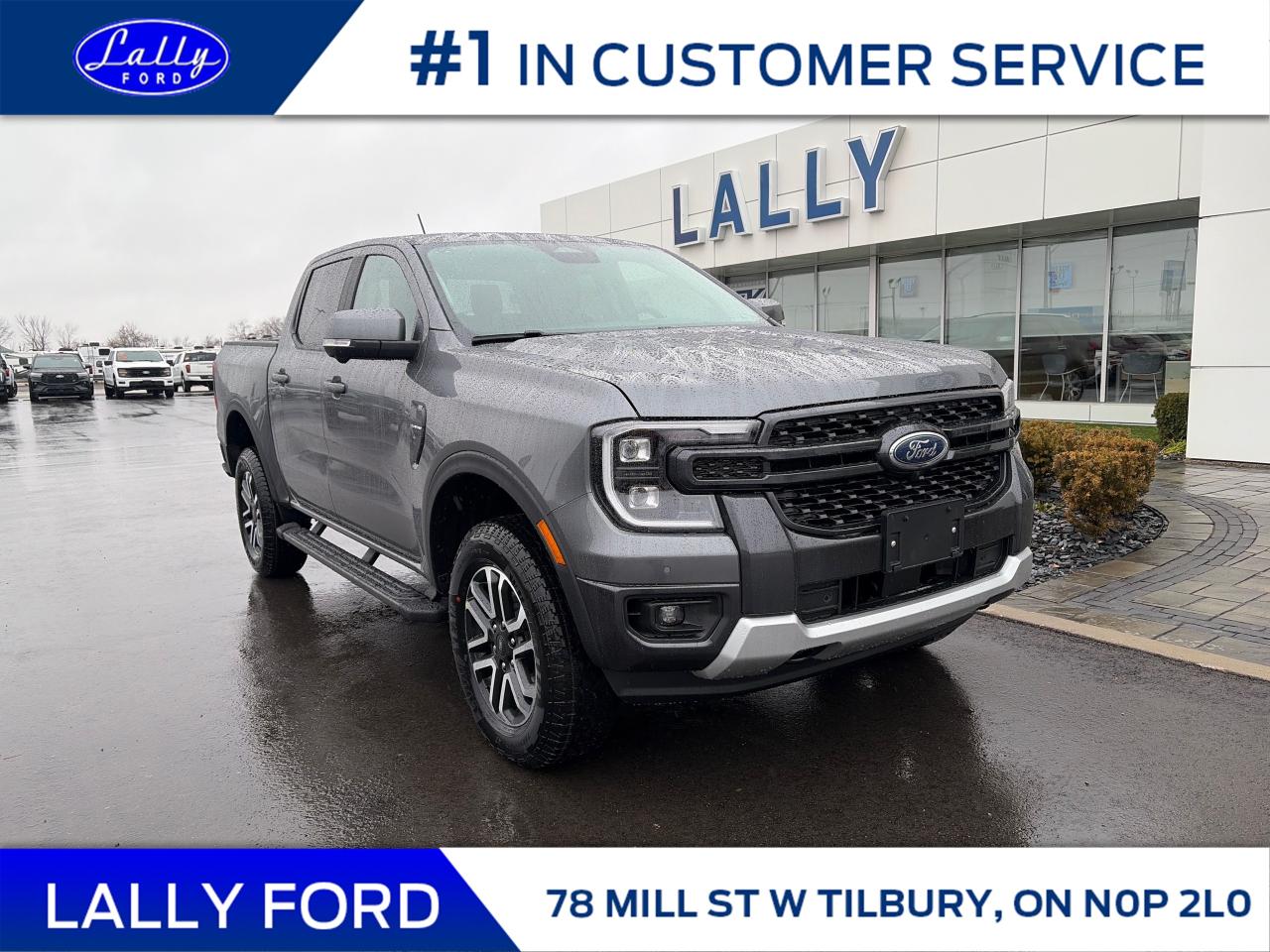 New 2025 Ford Ranger Lariat for sale in Tilbury, ON