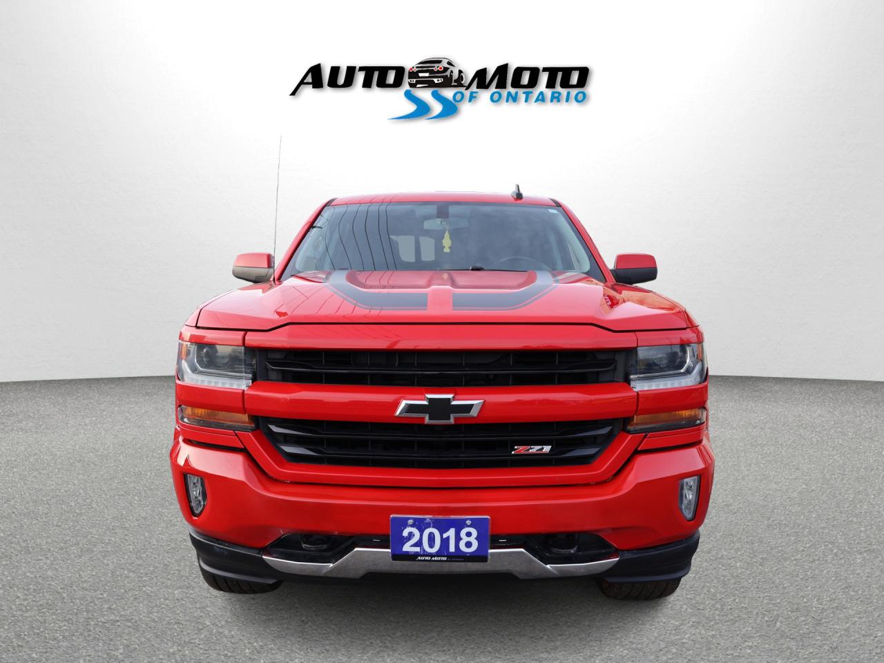 2018 Chevrolet Silverado 1500 V8 LT-Z71 CREW 4WD CERTIFIED CAMERA BLUETOOTH HEATED SEATS CRUISE ALLOYS RUNNING BOARDS - Photo #2