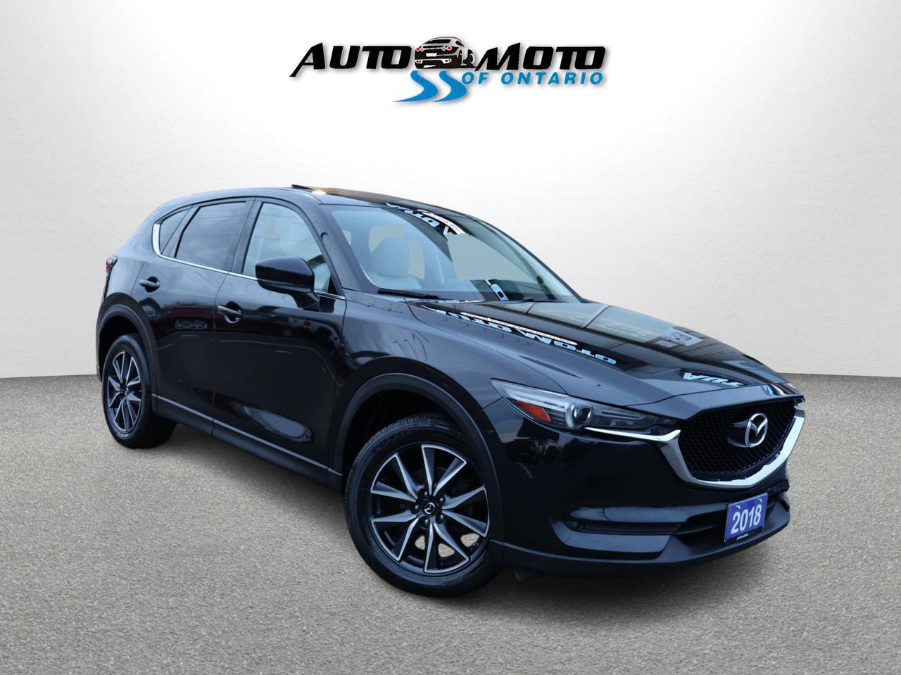 2018 Mazda CX-5 GT AWD CERTIFIED *1 OWNER* CAMERA NAV BLUETOOTH LEATHER HEATED SEATS SUNROOF CRUISE ALLOYS Photo