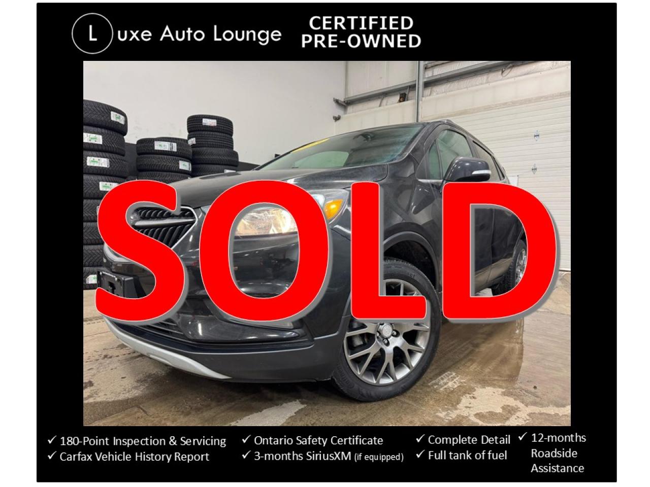 Used 2019 Buick Encore Sport Touring AWD, LEATHER, SUNROOF, NAVIGATION! for sale in Orleans, ON