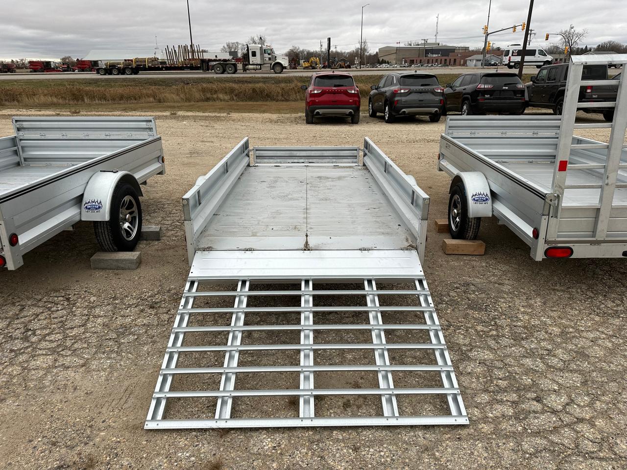 2025 Stirling 5X10 5' x 10' Stirling Galvanized Utility Trailer Photo5