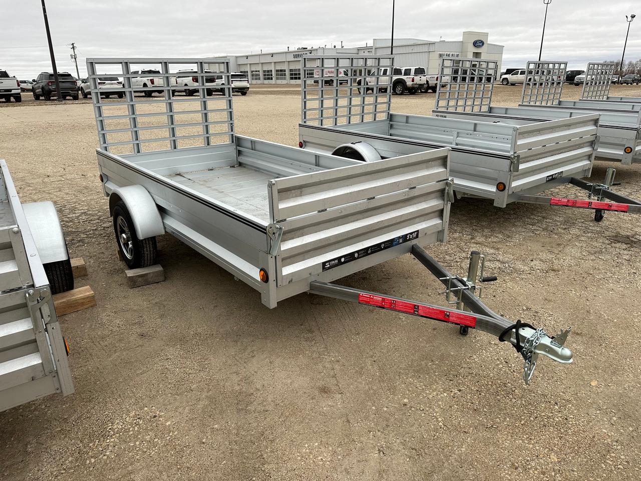 2025 Stirling 5X10 5' x 10' Stirling Galvanized Utility Trailer Photo1
