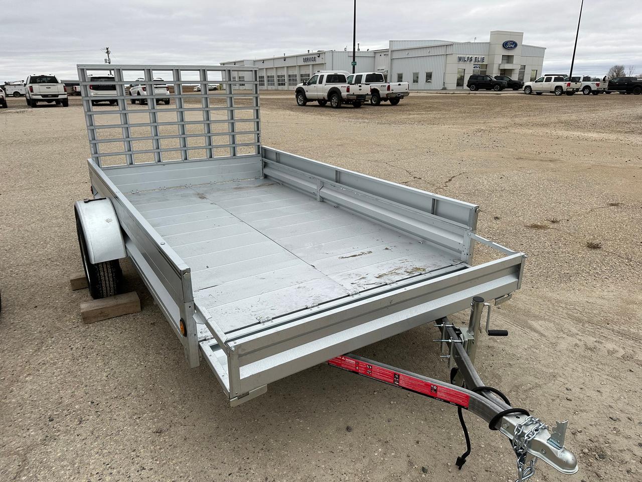 2025 Stirling Utility 6' x 10' Stirling Galvanized Utility Trailer Photo5