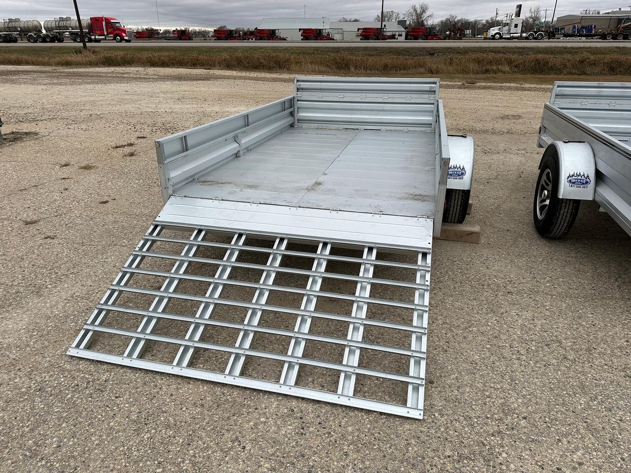 2025 Stirling Utility 6' x 10' Stirling Galvanized Utility Trailer Photo5