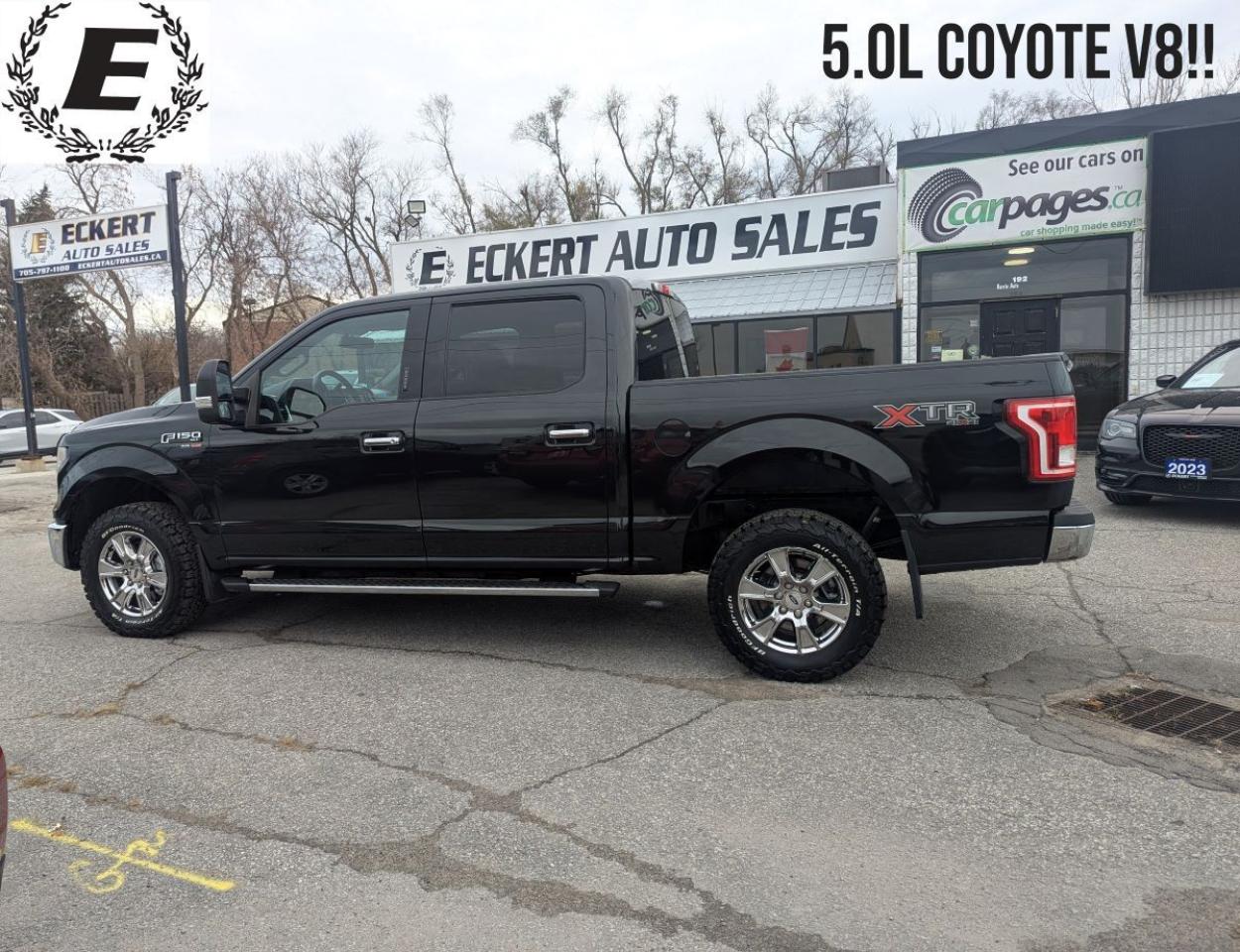 Used 2015 Ford F-150 XLT CREW CAB XTR WITH 5.0L COYOTE V8!! for sale in Barrie, ON