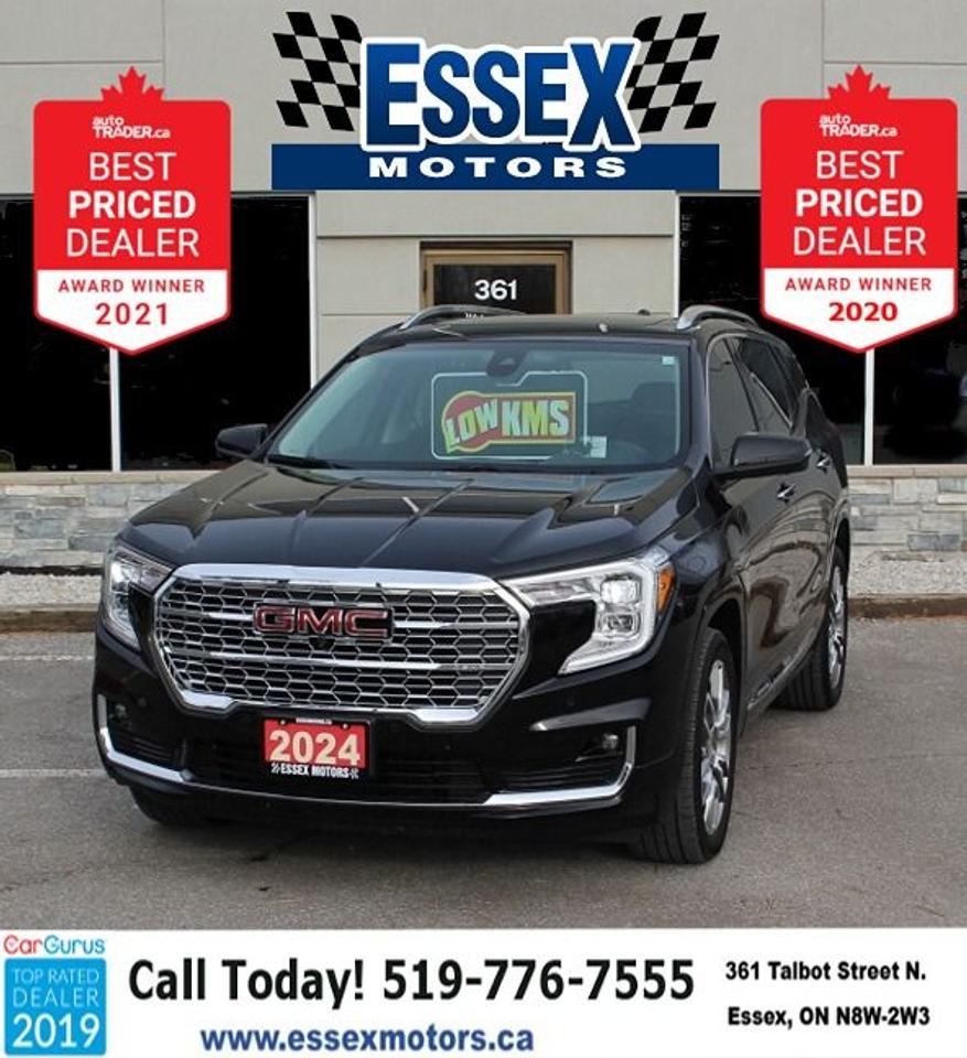 2024 GMC Terrain Denali*Low Ks*AWD*Heated Leather*Moon Roof*CarPlay