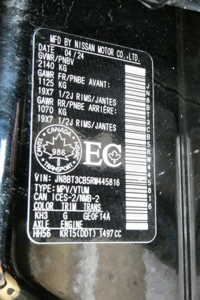 2024 Nissan Rogue SL AWD w/Htd Leather, pano S/R, NAV, BUC - Photo #23