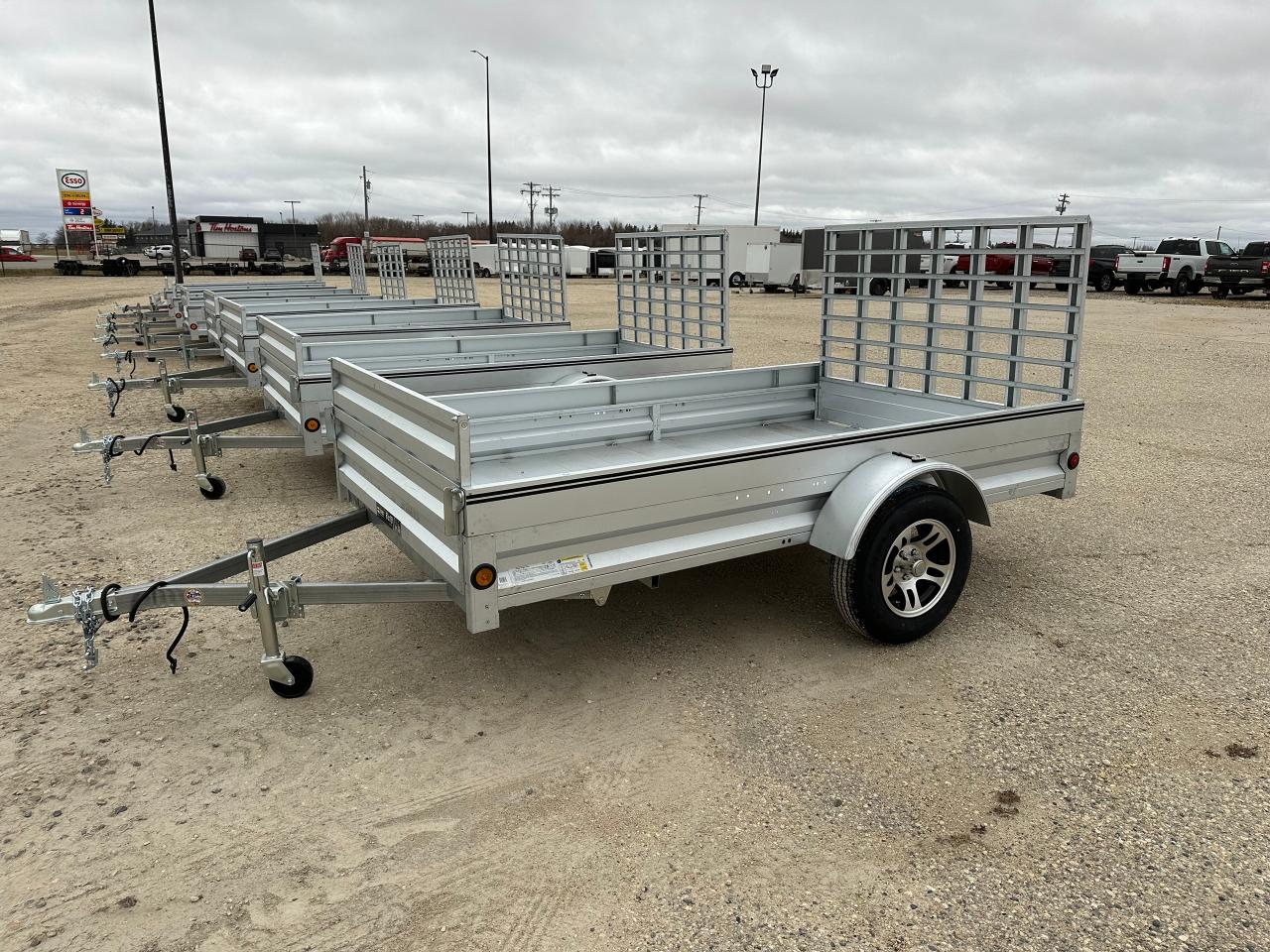 2025 Stirling 6x10 6' x 10' Stirling Galvanized Utility Trailer Photo