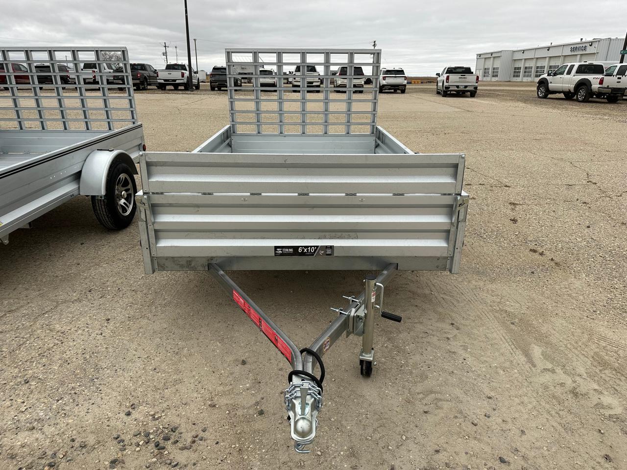2025 Stirling 6x10 6' x 10' Stirling Galvanized Utility Trailer Photo