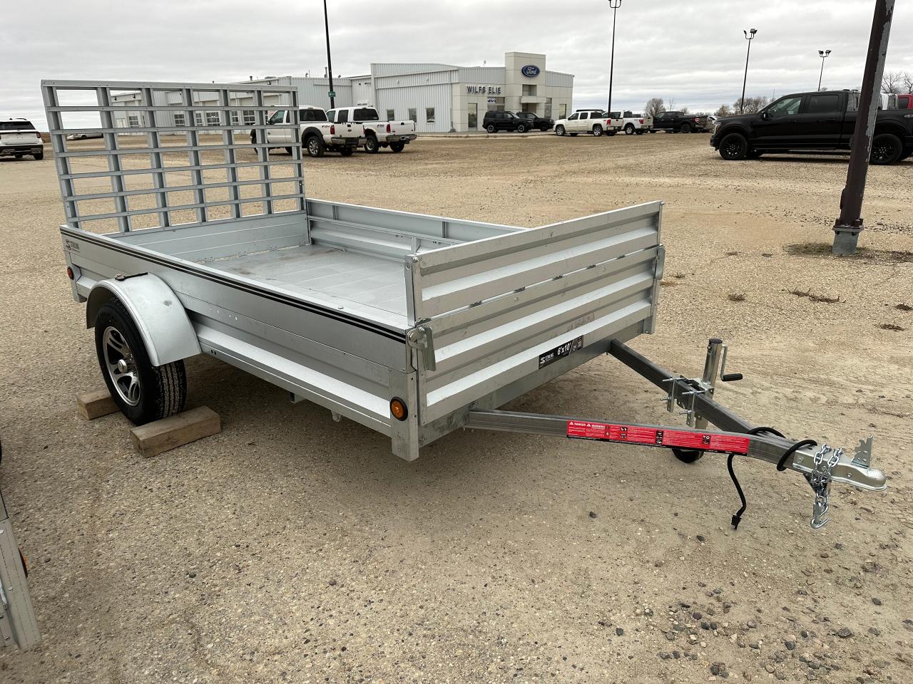 2025 Stirling 6x10 6' x 10' Stirling Galvanized Utility Trailer Photo