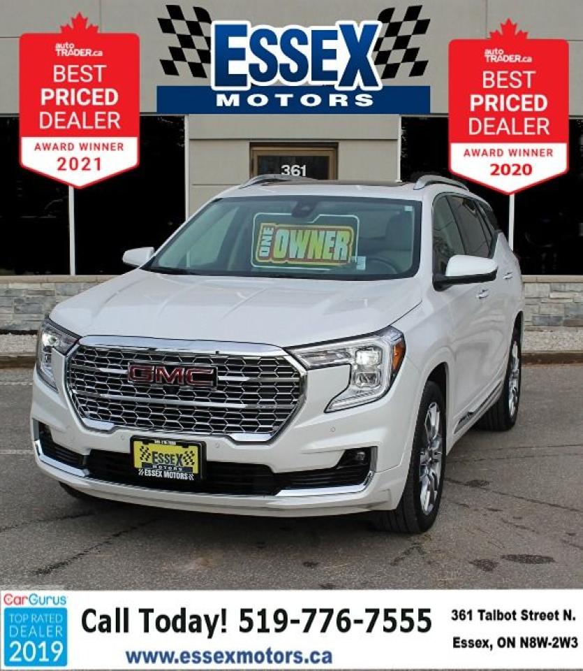 Used 2023 GMC Terrain Denali*Low Ks*AWD*Heated Leather*Moon Roof*CarPlay for sale in Essex, ON