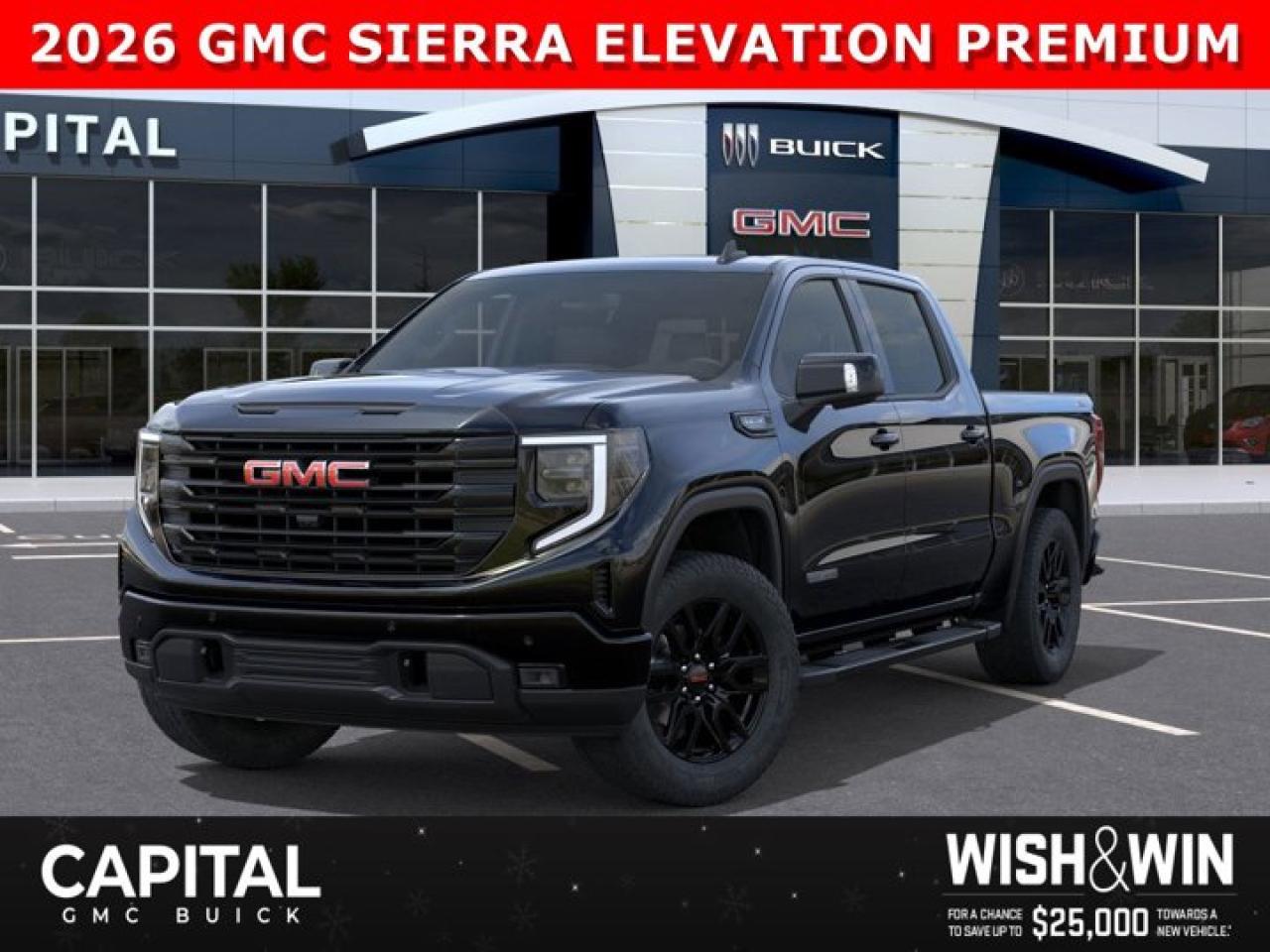 New 2026 GMC Sierra 1500 Crew Cab Elevation for sale in Edmonton, AB