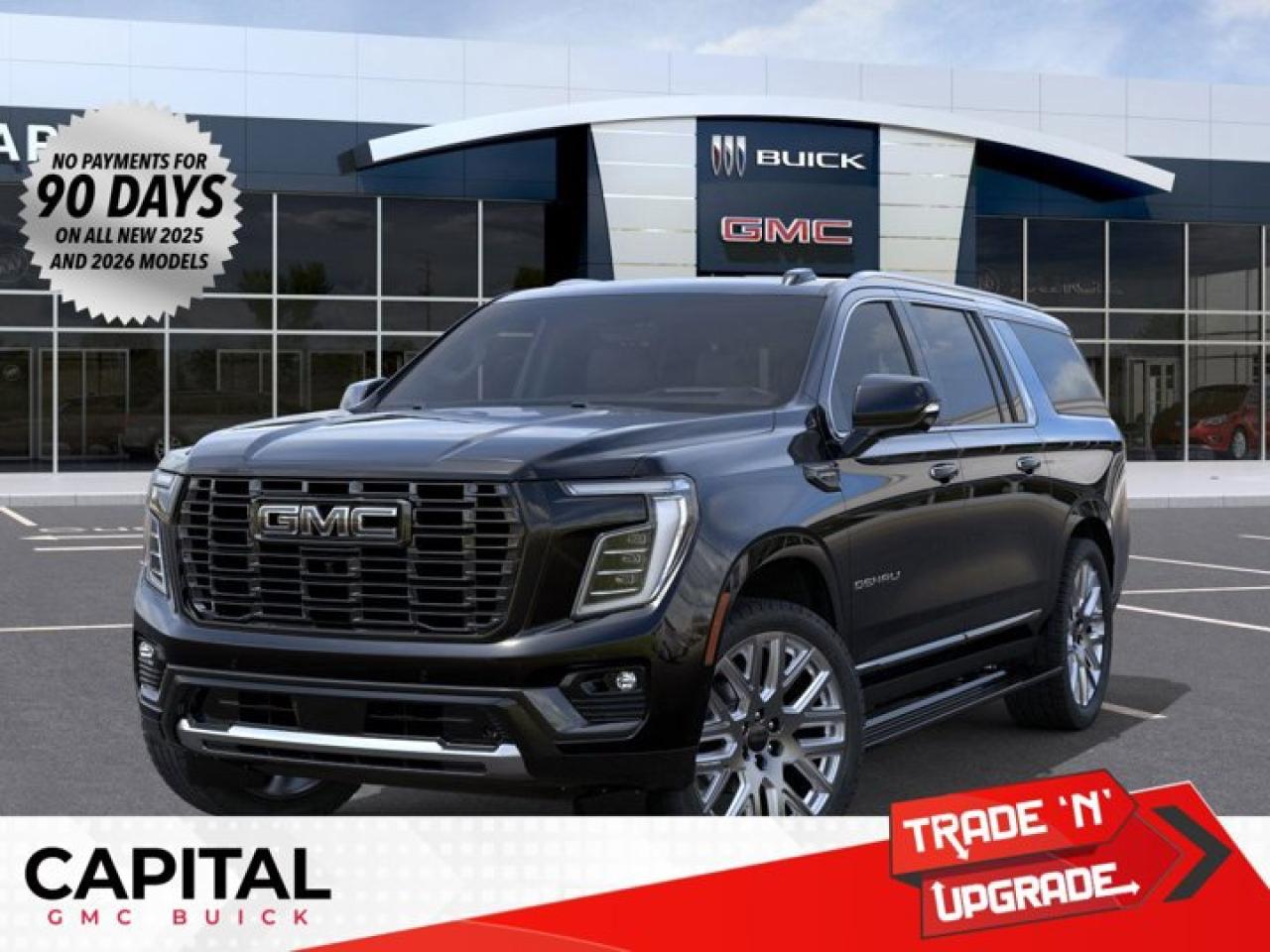 This limited production Denali Ultimate Yukon XL comes fully equipped with the exclusive Woodland Mahogany interior, Bose 18-speaker sound system with Bose UltraNearfield headrest speakers, Heated and Cooled Seats, Dual Rear Media Screens, Vader Chrome Trim, Super Cruise Handsfree Driving, Heated Steering, Night Vision mode, Air Ride Adaptive Suspension, 16-way power front seats with massage feature and so much more... DONT MISS OUT CALL NOWAsk for the Internet Department for more information or book your test drive today! Text 507-585-4395 for fast answers at your fingertips!AMVIC Licensed Dealer - Licence Number B1044900Disclaimer: All prices are plus taxes and include all cash credits and loyalties. See dealer for details. AMVIC Licensed Dealer # B1044900