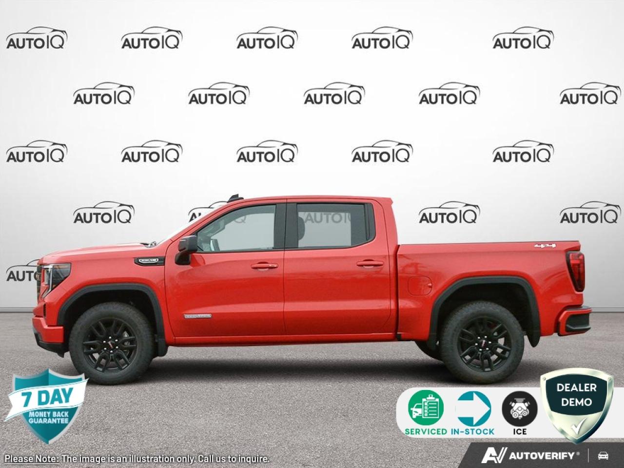 2026 GMC Sierra 1500 Elevation FRONT BUCKET SEATS WITH CENTRE CONSOLE INCLUDES WIRELESS CHARGING | MAX TRAILERING PKG | ELEVATION BLACK PKG Photo2