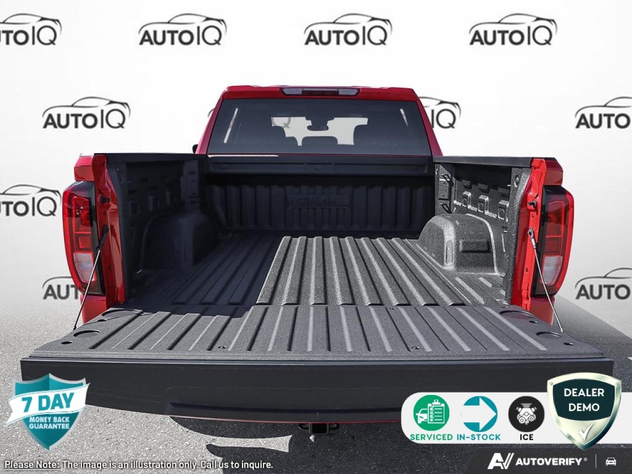 2026 GMC Sierra 1500 Elevation FRONT BUCKET SEATS WITH CENTRE CONSOLE INCLUDES WIRELESS CHARGING | MAX TRAILERING PKG | ELEVATION BLACK PKG Photo