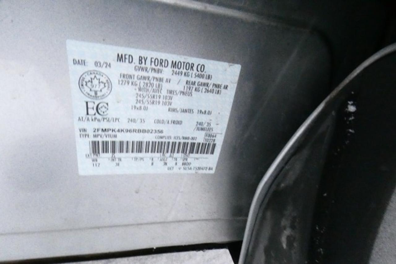 2024 Ford Edge Titanium AWD w/Htd Leather, pano S/R, BUC - Photo #18