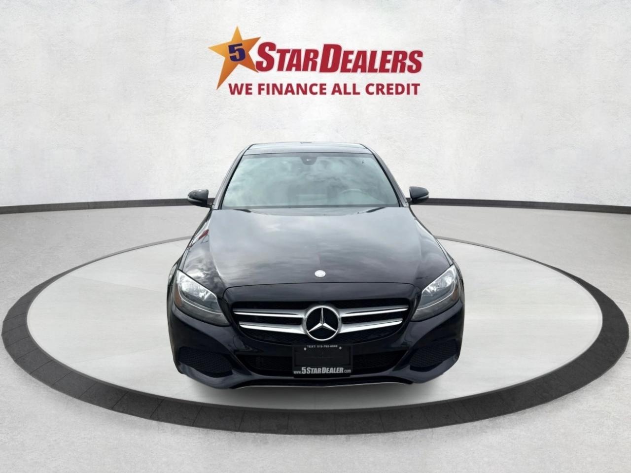 2016 Mercedes-Benz C-Class CERTIFIED LEATHER SUNROOF WE FINANCE ALL CREDIT Photo