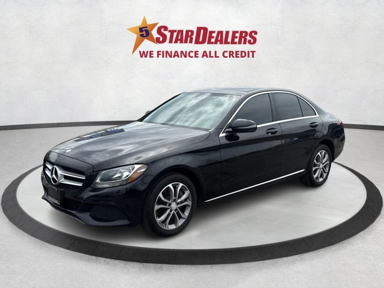 2016 Mercedes-Benz C-Class CERTIFIED LEATHER SUNROOF WE FINANCE ALL CREDIT Photo2