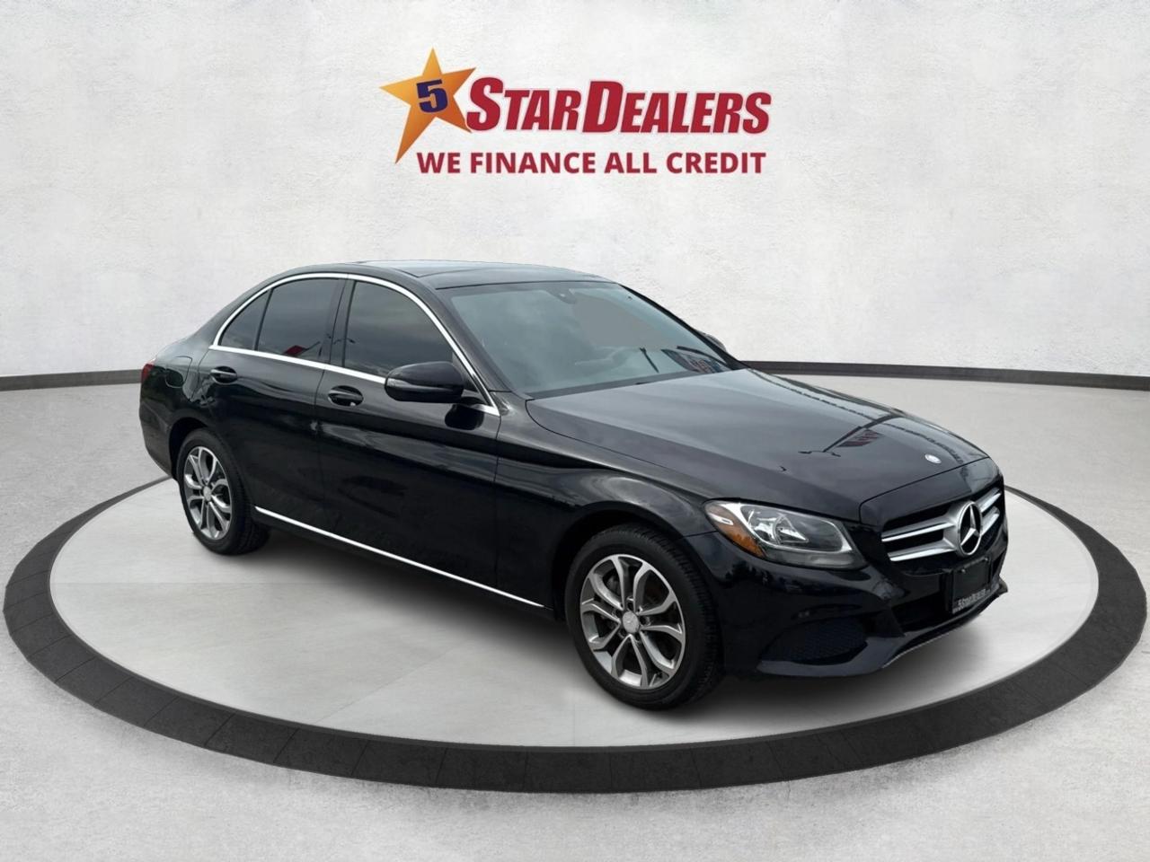 2016 Mercedes-Benz C-Class CERTIFIED LEATHER SUNROOF WE FINANCE ALL CREDIT Photo