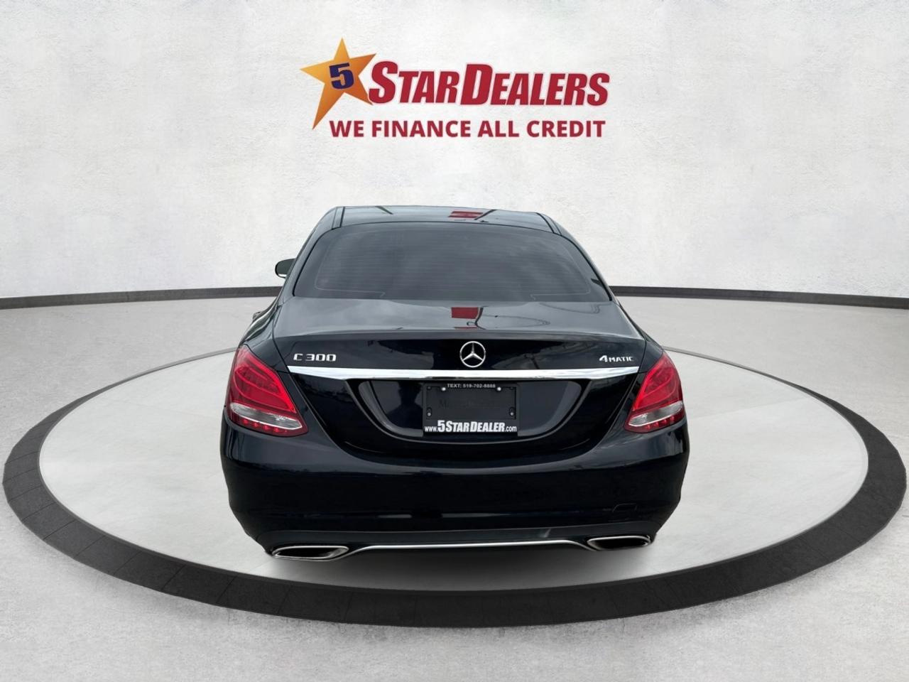 2016 Mercedes-Benz C-Class CERTIFIED LEATHER SUNROOF WE FINANCE ALL CREDIT Photo