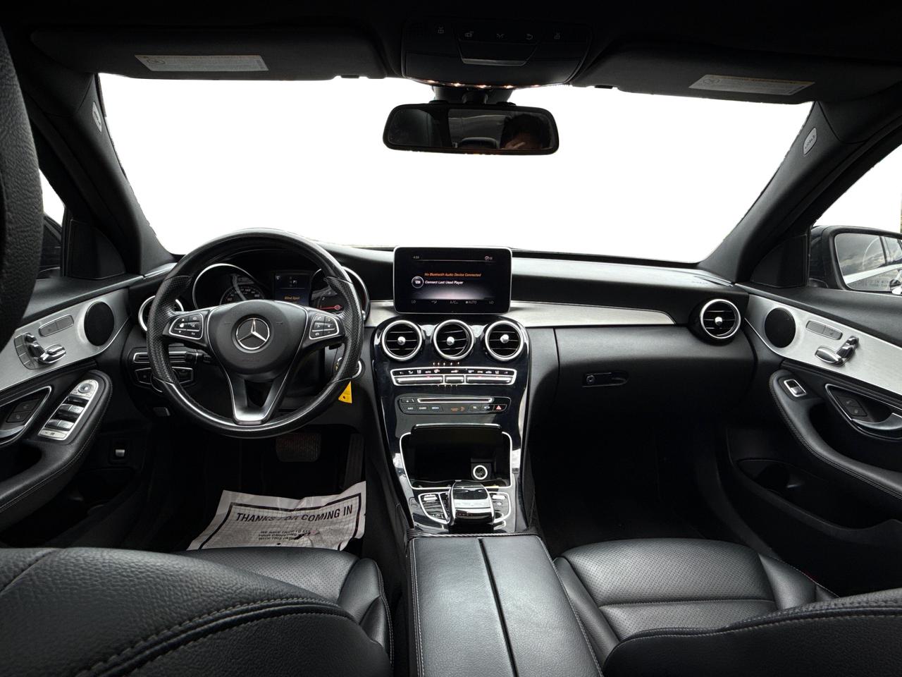 2016 Mercedes-Benz C-Class CERTIFIED LEATHER SUNROOF WE FINANCE ALL CREDIT Photo