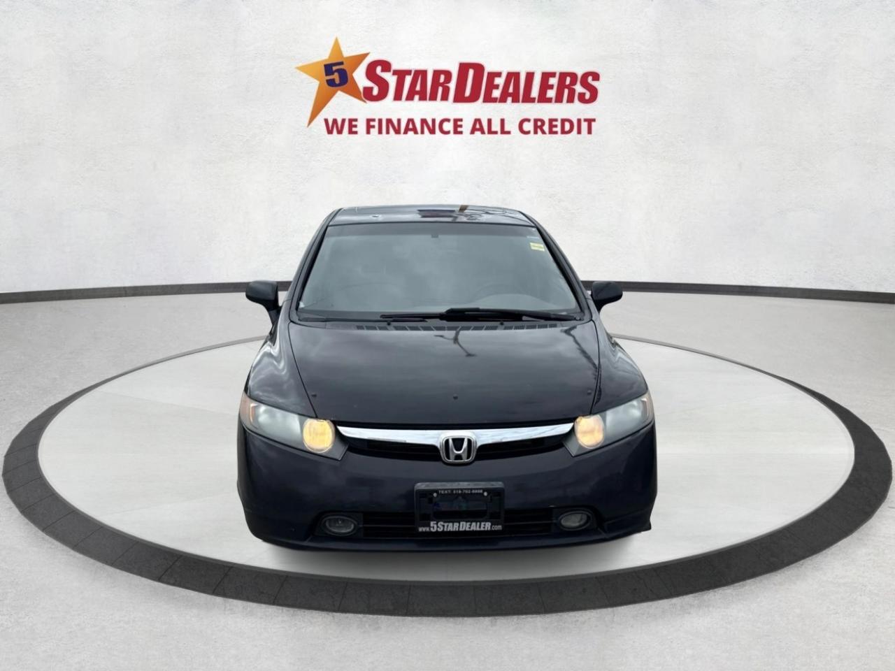 2007 Honda Civic EX SUNROOF CERTIFIED WE FINANCE  ALL CREDIT! Photo