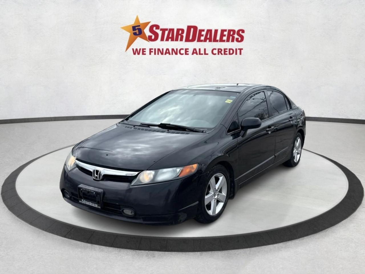 2007 Honda Civic EX SUNROOF CERTIFIED WE FINANCE  ALL CREDIT! Photo2