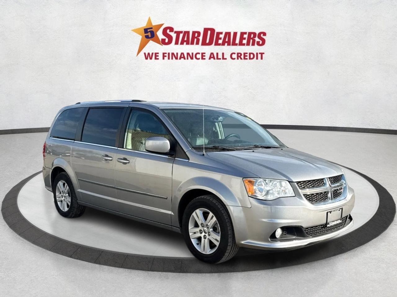 2017 Dodge Grand Caravan NAV LEATHER SUNROOF LOADED! WE FINANCE ALL CREDIT Photo0