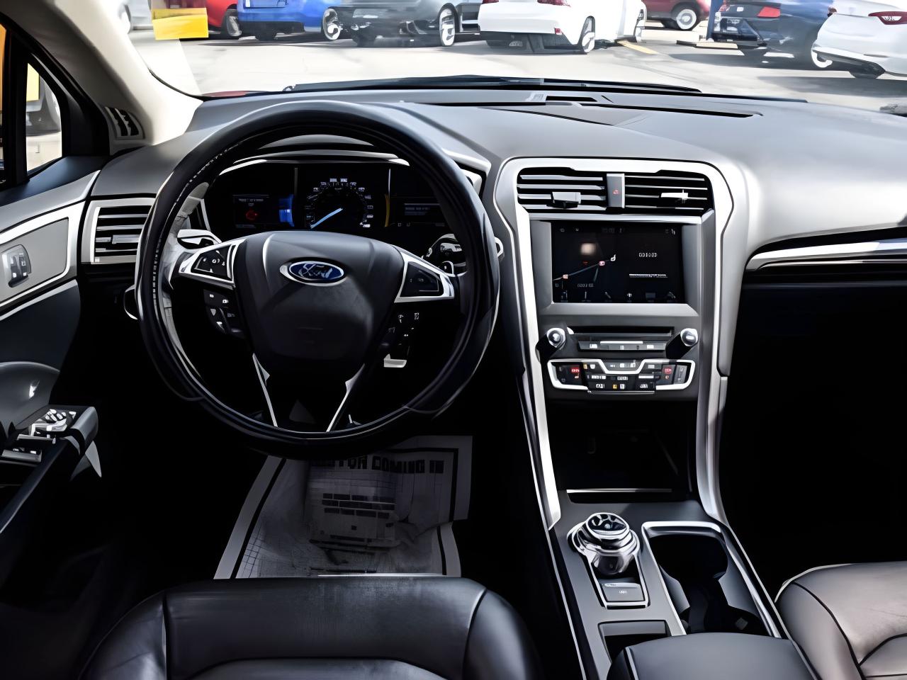 2017 Ford Fusion AWD NAV LEATHER ROOF LOADED WE FINANCE ALL CREDIT Photo