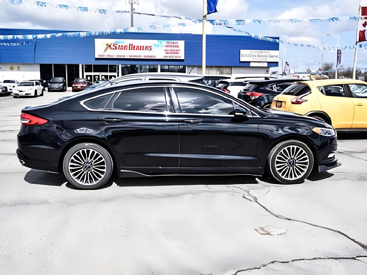 2017 Ford Fusion AWD NAV LEATHER ROOF LOADED WE FINANCE ALL CREDIT Photo