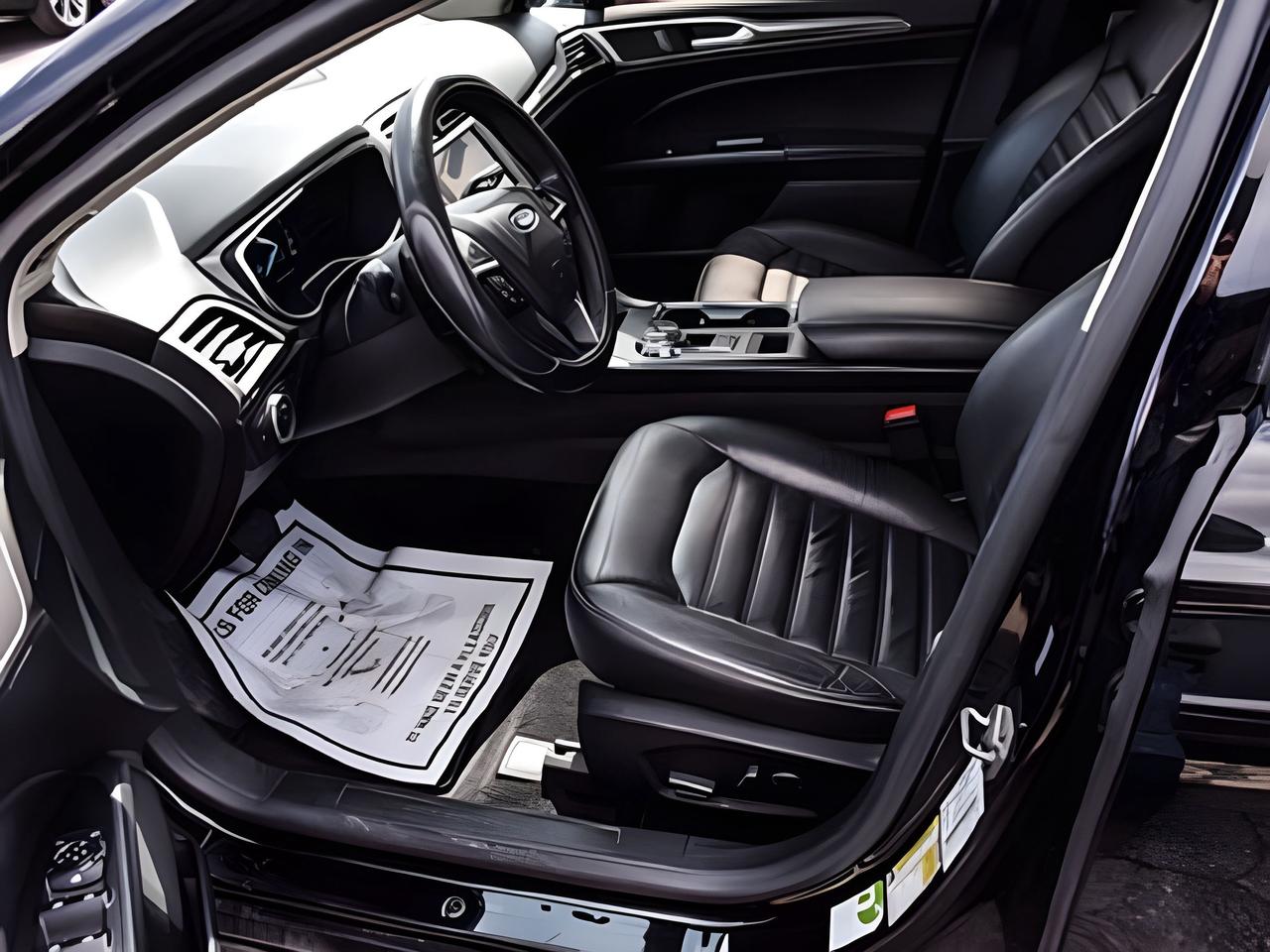 2017 Ford Fusion AWD NAV LEATHER ROOF LOADED WE FINANCE ALL CREDIT Photo