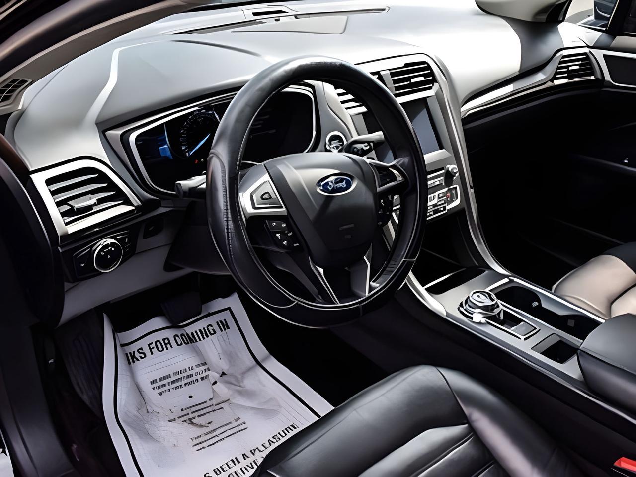 2017 Ford Fusion AWD NAV LEATHER ROOF LOADED WE FINANCE ALL CREDIT Photo