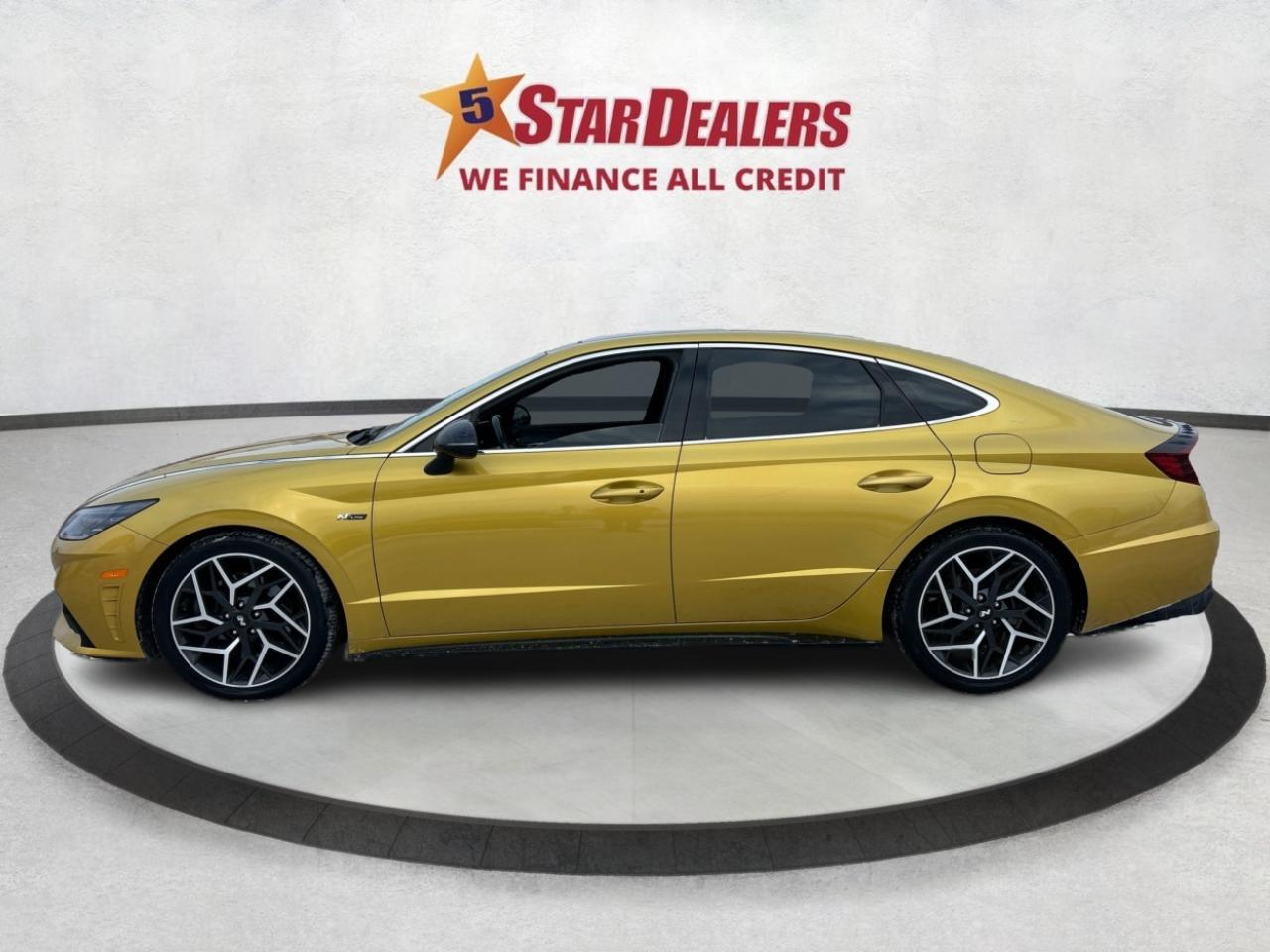 2021 Hyundai Sonata N Line NAV LEATHER PANO ROOF HEATED SEATS MINT! Photo3