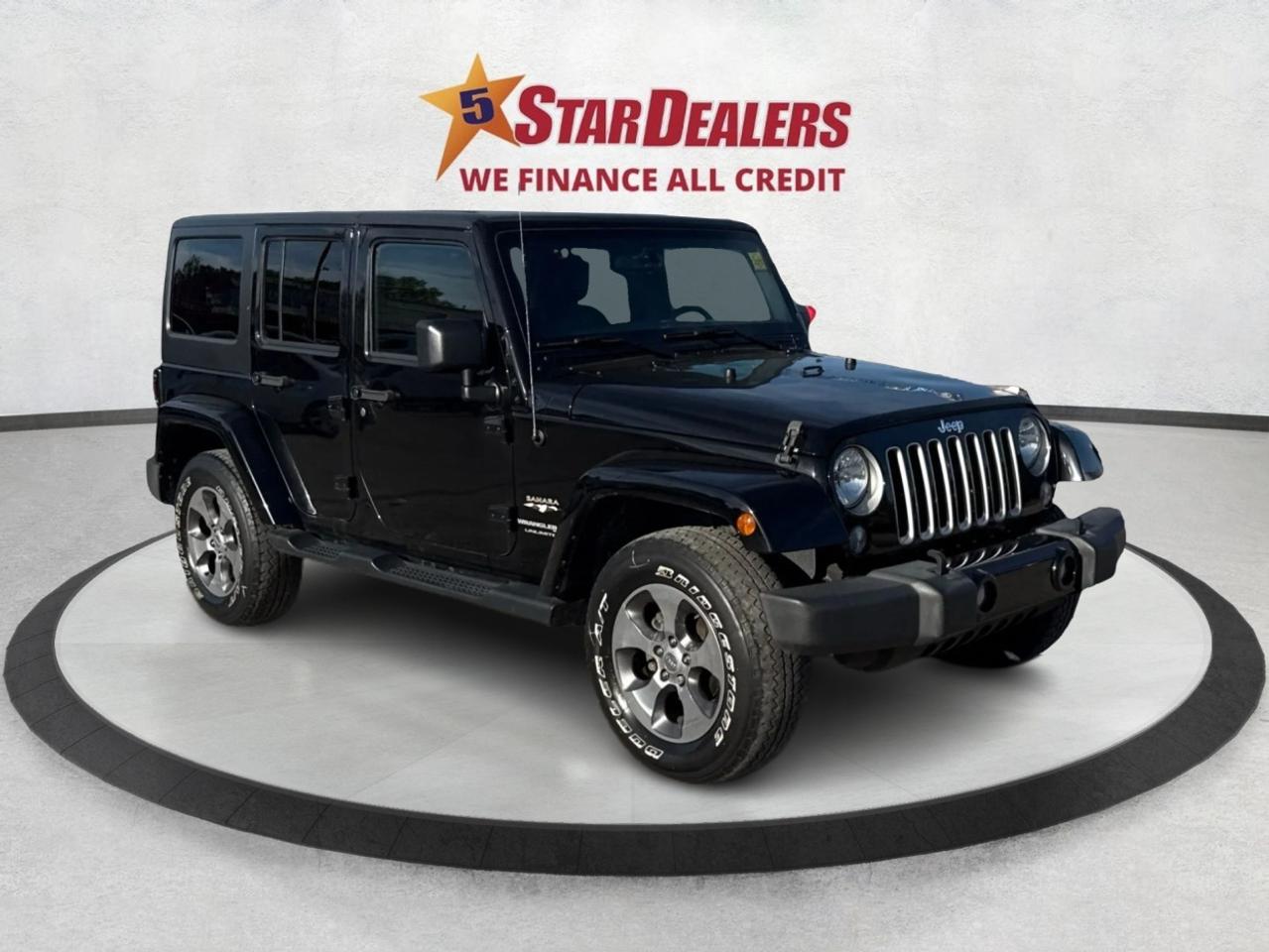2018 Jeep Wrangler JK Unlimited CRUISE HEATED SEATS REAR CAM WE FINANCE ALL CREDIT Photo0
