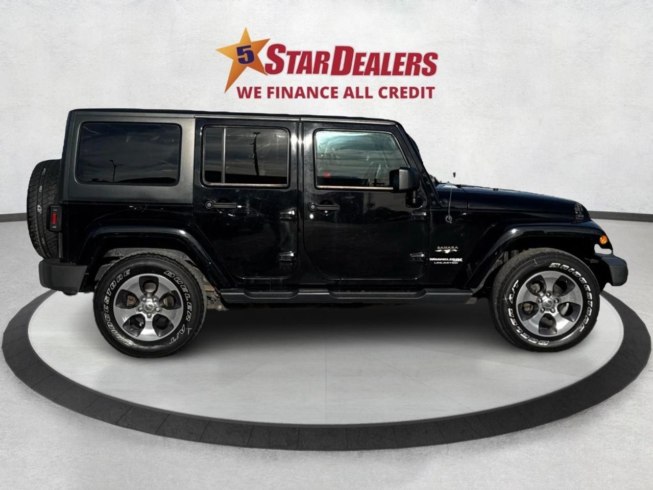 2018 Jeep Wrangler JK Unlimited CRUISE HEATED SEATS REAR CAM WE FINANCE ALL CREDIT Photo