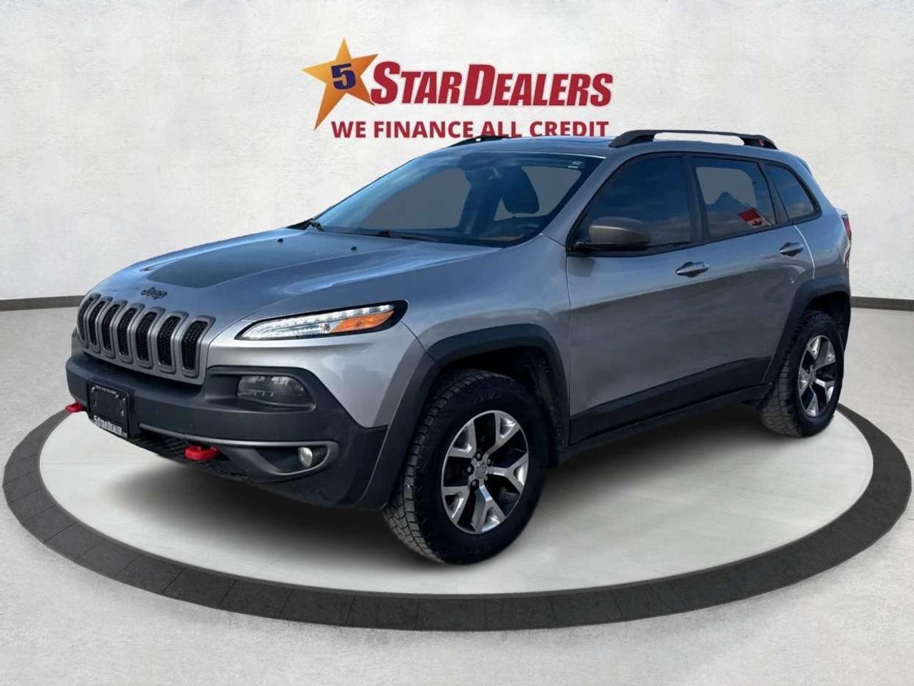 2016 Jeep Cherokee CERTIFIED NAV LEATHER ROOF  WE FINANCE ALL CREDIT Photo