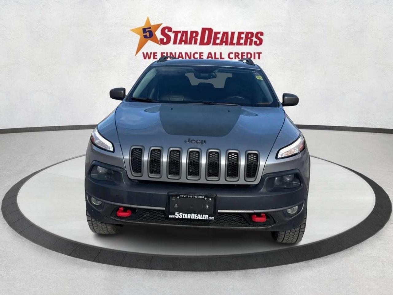 2016 Jeep Cherokee CERTIFIED NAV LEATHER ROOF  WE FINANCE ALL CREDIT Photo