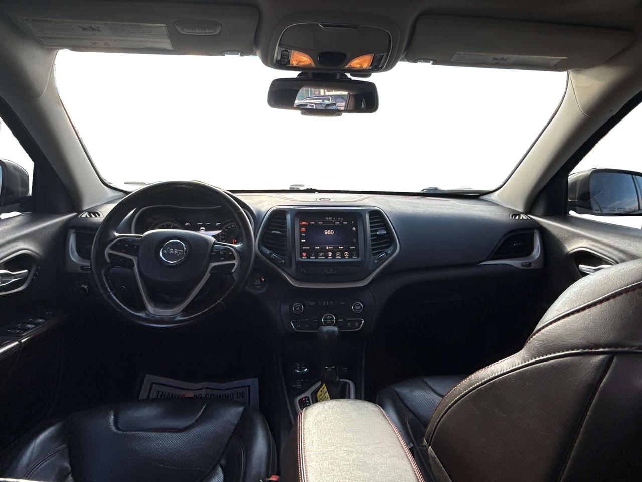 2016 Jeep Cherokee CERTIFIED NAV LEATHER ROOF  WE FINANCE ALL CREDIT Photo