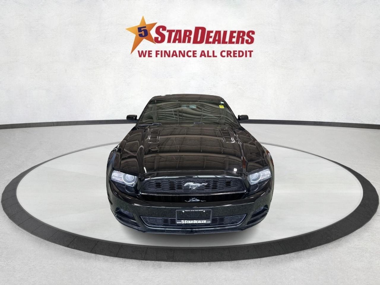 2014 Ford Mustang V6 EXCELLENT CONDITION MINT WE FINANCE ALL CREDIT Photo