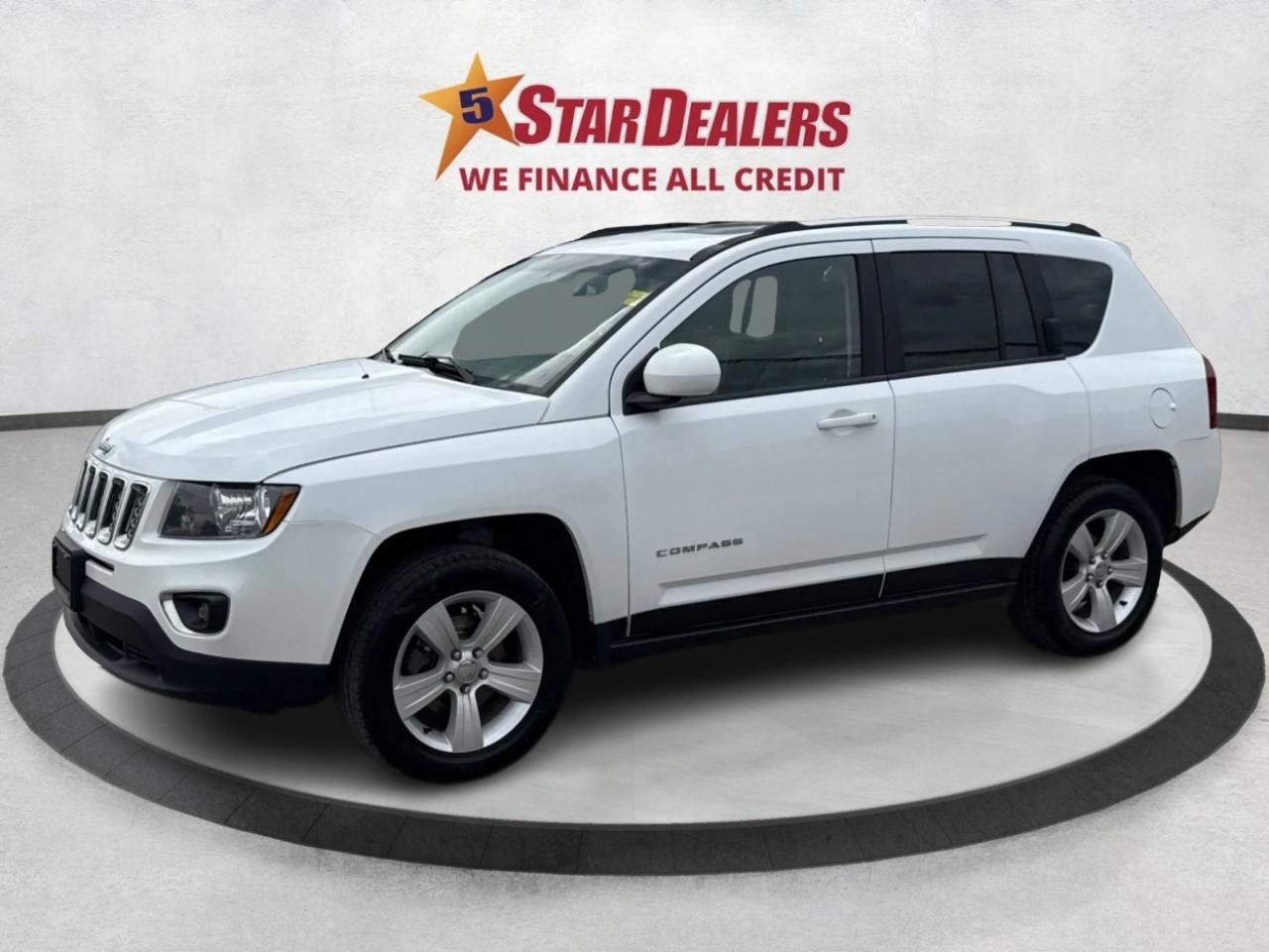 2017 Jeep Compass AWD LEATHER SUNROOF LOADED! WE FINANCE ALL CREDIT! Photo2