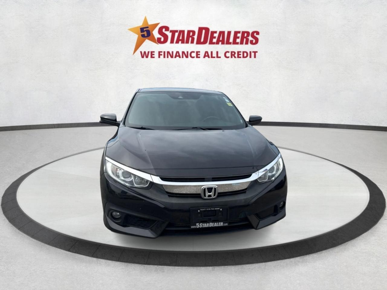 2018 Honda Civic Coupe SUNROOF w-Honda Sensing LOADED WE FINANCE ALL! Photo