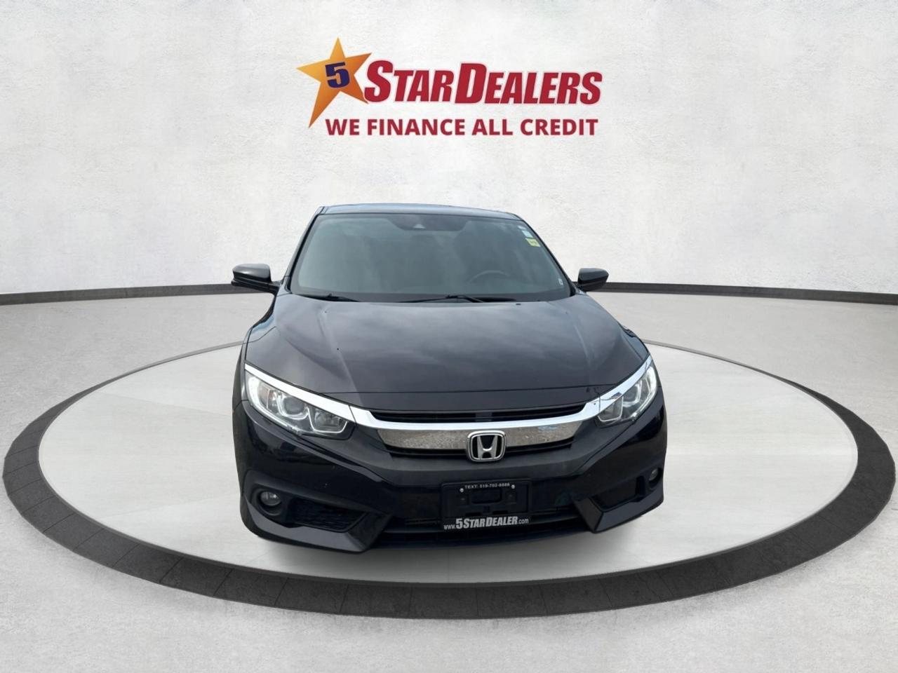 2018 Honda Civic Coupe SUNROOF w-Honda Sensing LOADED WE FINANCE ALL! Photo